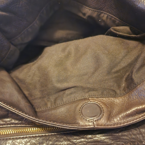 Dark Brown Soft Leather Purse by Sigrid Olsen - Picture 7 of 10